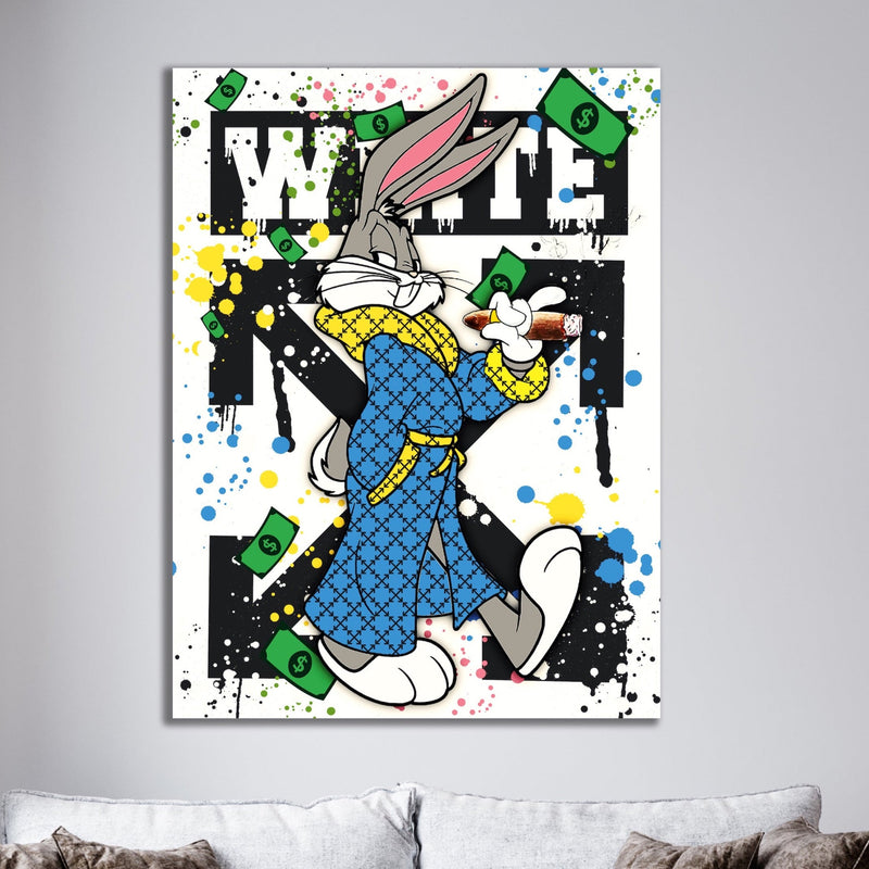 Bunny Bags Canvas schilderij