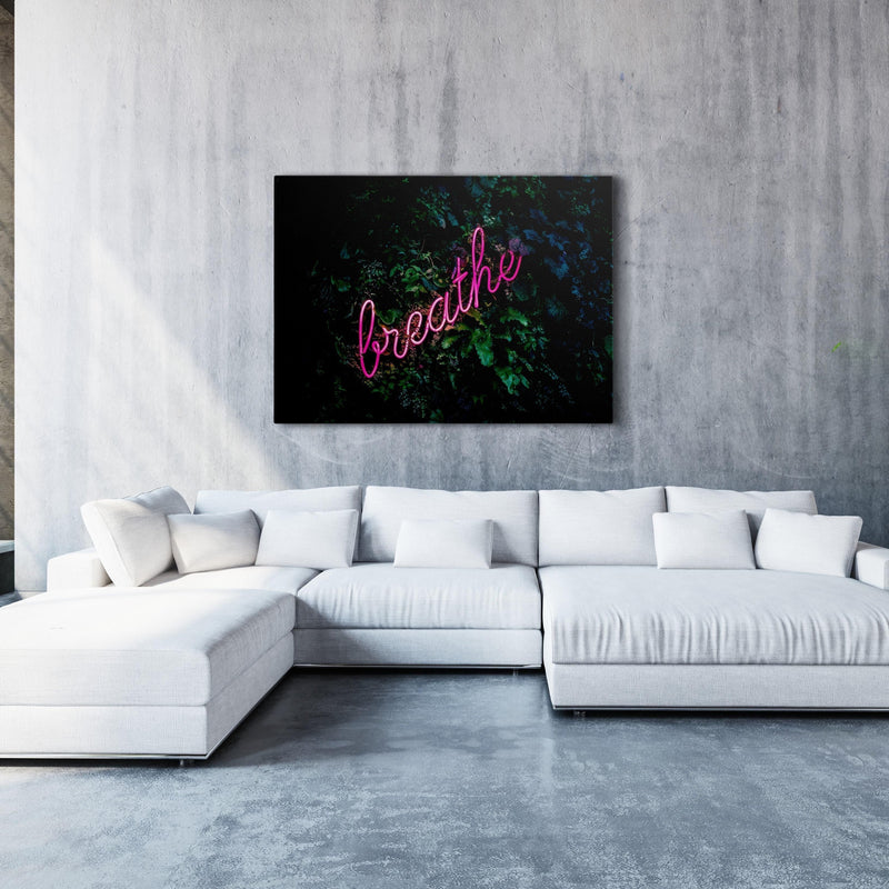 Vibrant Breathe Canvas schilderij