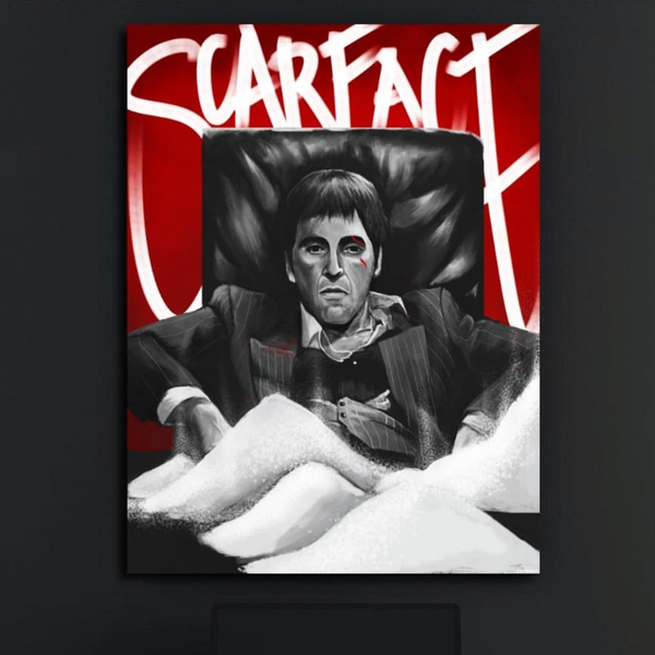 Scarface Canvas schilderij