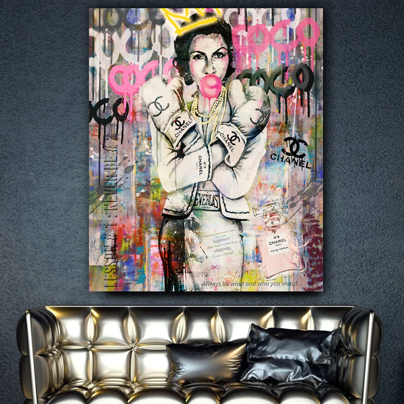 The Chanel Prince Canvas schilderij