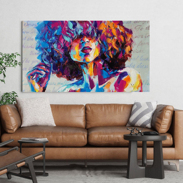 Roller Babe Canvas schilderij