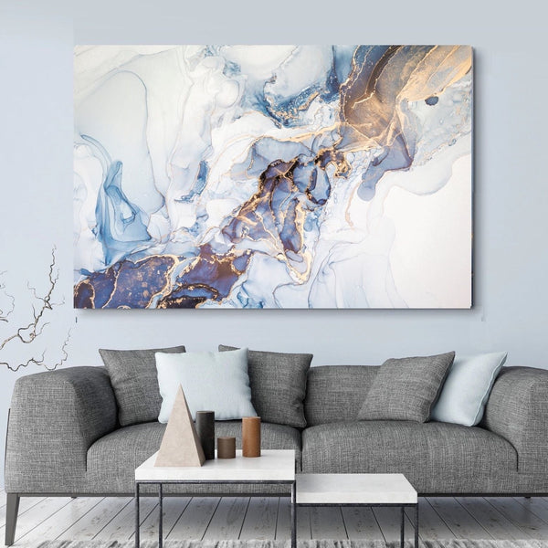 Wave Of Marble Canvas schilderij