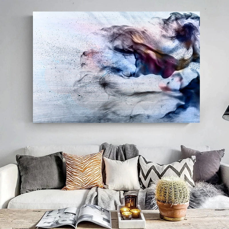 Underwater Ink Canvas schilderij