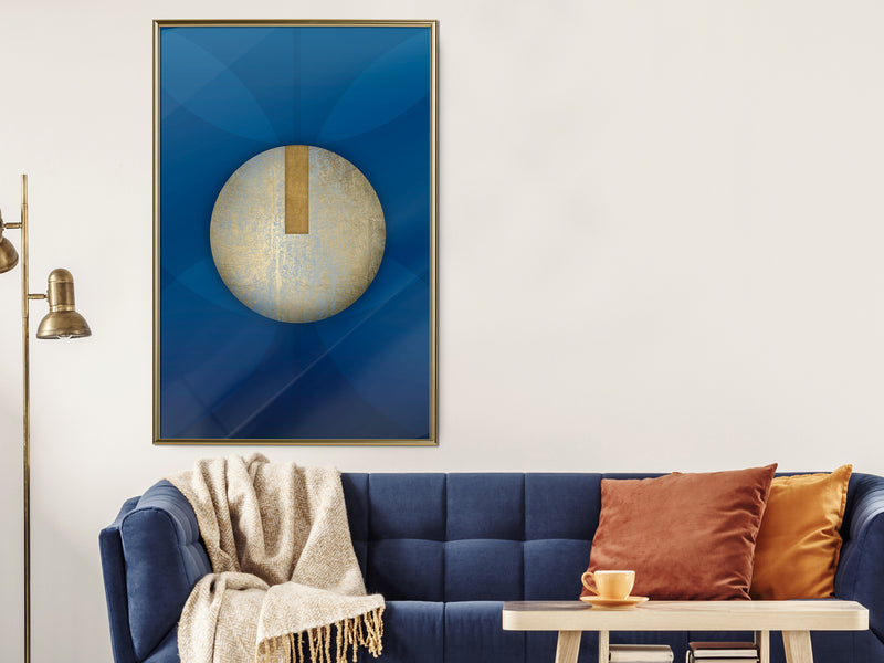 Poster - Mysterious Object  - goud