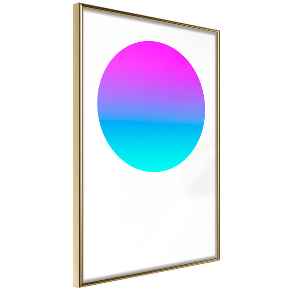 Poster - Ultraviolet II  - goud