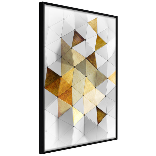 Poster - Gold-Plated Enamel  - zwart