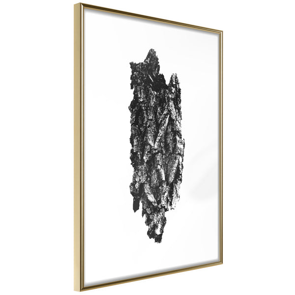 Poster - Texture of a Tree  - goud