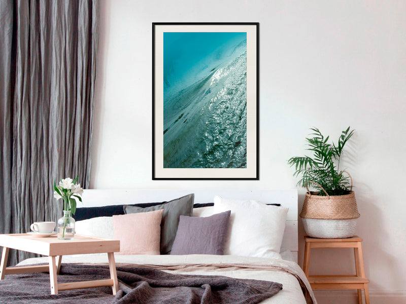 Poster - Depth of the Ocean  - zwart passepartout