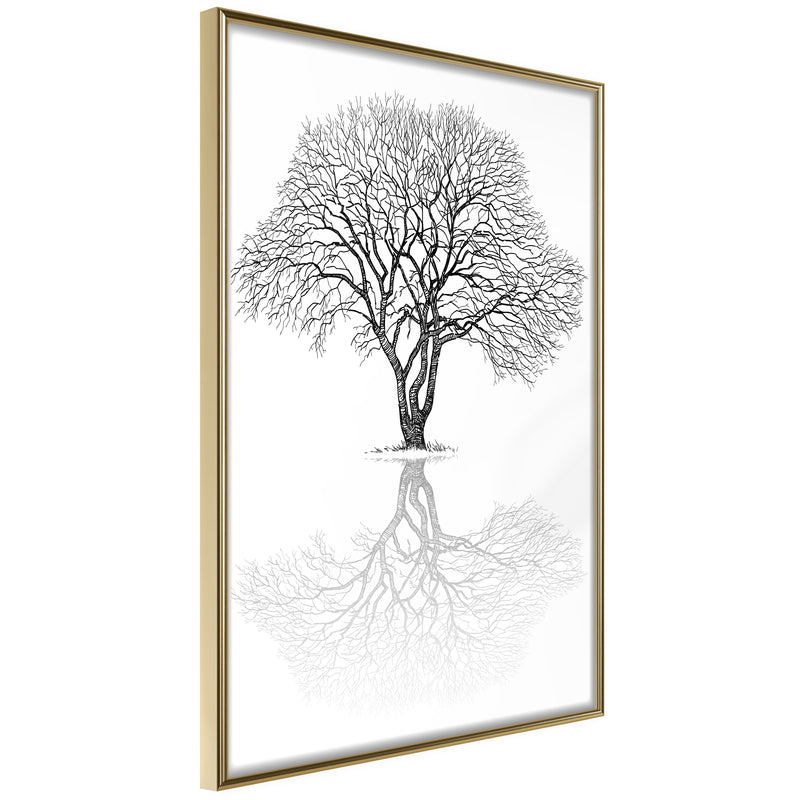 Poster - Roots or Treetop?  - goud