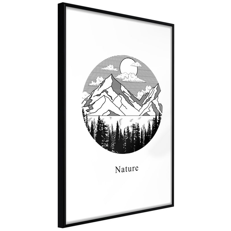 Poster - Wonders of Nature  - zwart