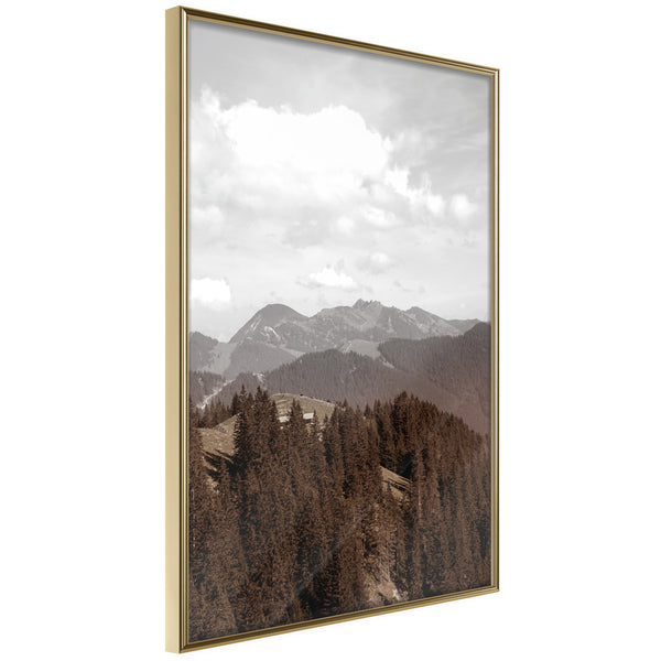 Poster - Breathtaking View  - goud