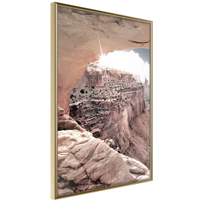 Poster - Beauty of the Canyon  - goud