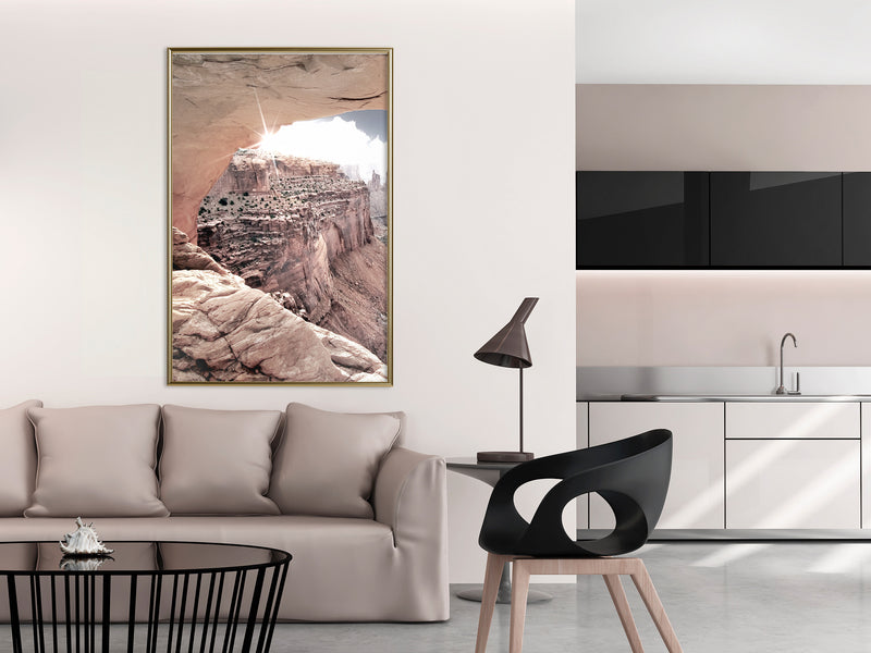 Poster - Beauty of the Canyon  - goud