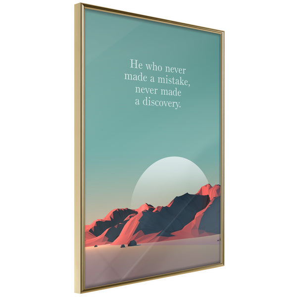 Poster - Discovery  - goud