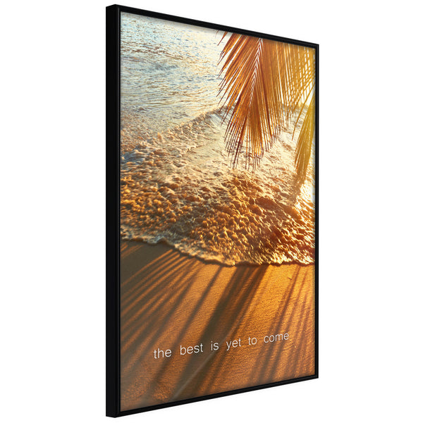 Poster - Beach of Dreams  - zwart