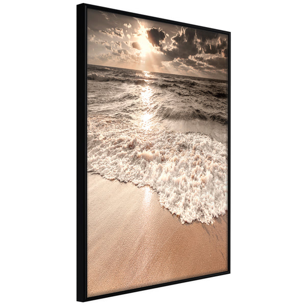 Poster - Beach of Memories  - zwart