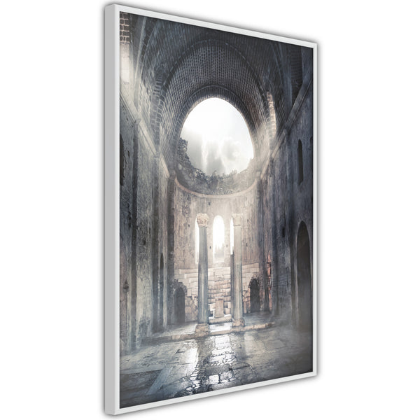 Poster - Ruins of a Cathedral  - wit