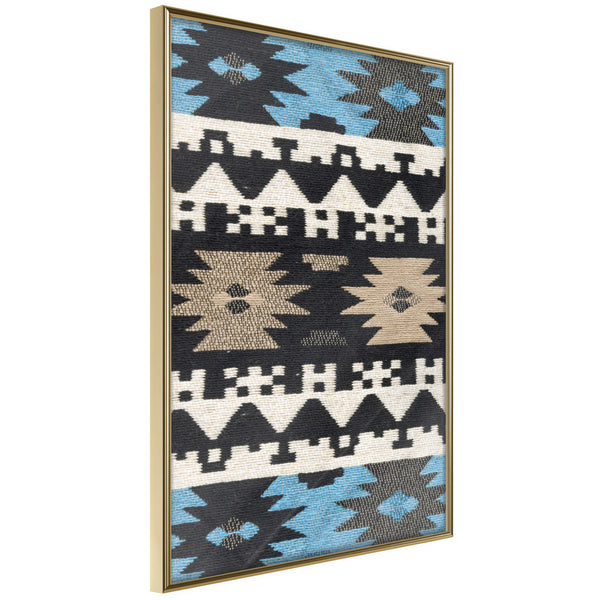 Poster - Tribal Patterns  - goud