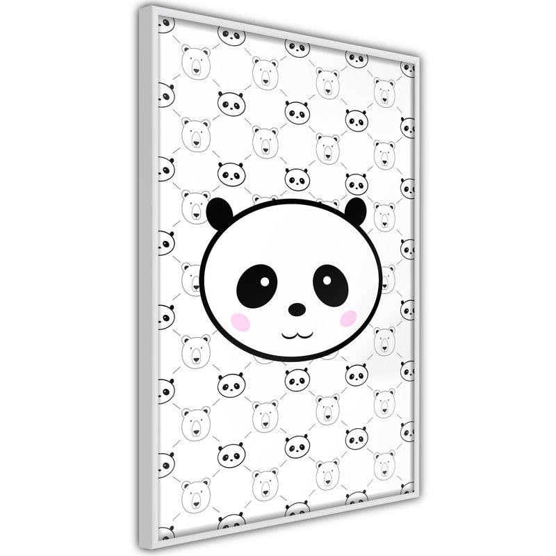 Poster - Panda and Friends  - wit