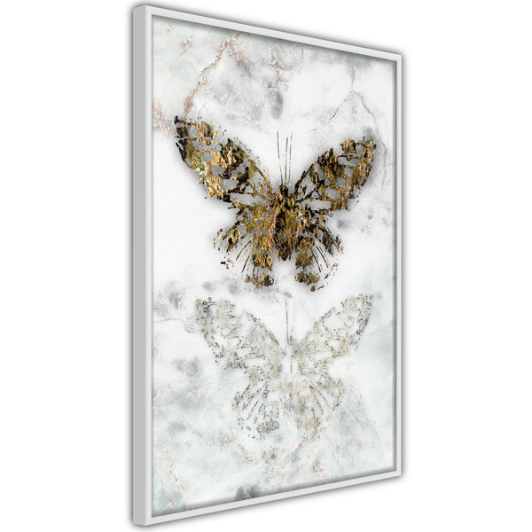 Poster - Butterfly Fossils  - wit