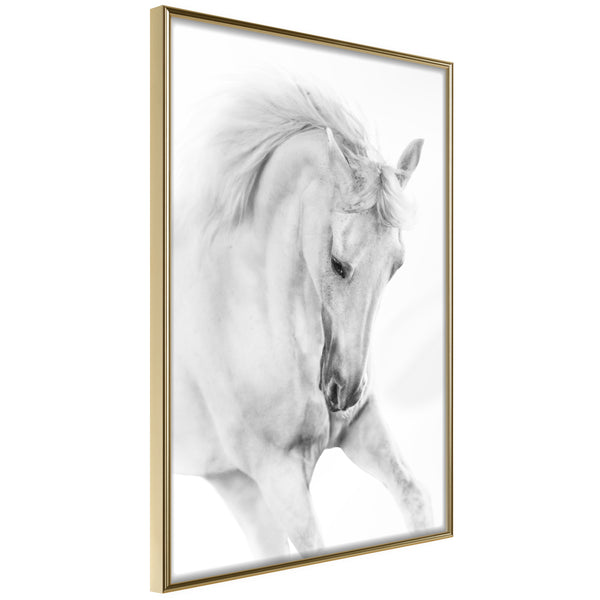 Poster - Beauty in Motion  - goud