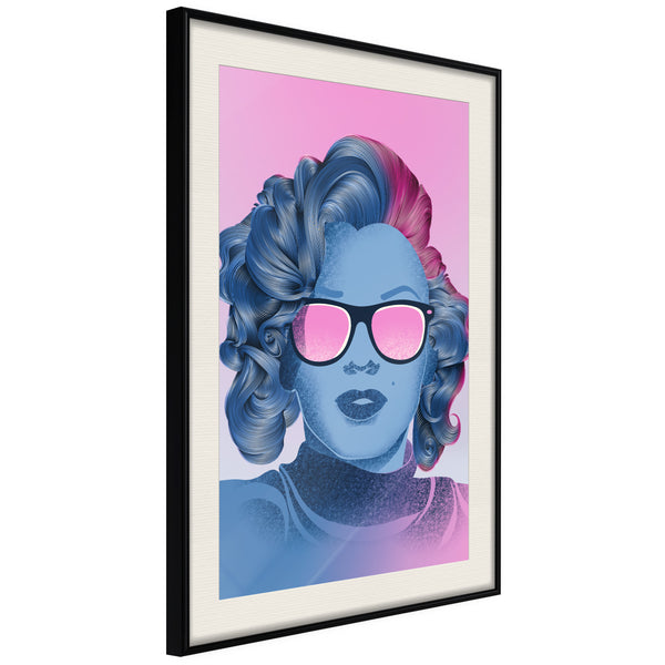 Poster - Pop Culture Icon  - zwart passepartout