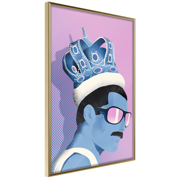 Poster - King of Music  - goud