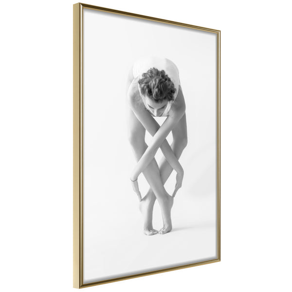 Poster - Interlaced Body  - goud