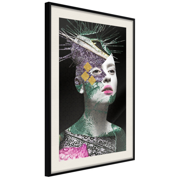 Poster - Modern Beauty  - zwart passepartout