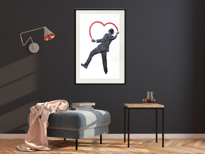 Poster - Vandal Heart  - zwart passepartout