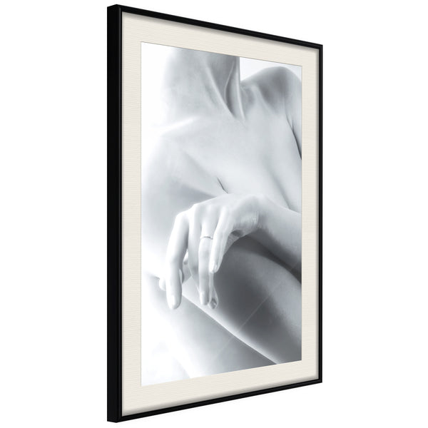 Poster - Natural Sensuality  - zwart passepartout