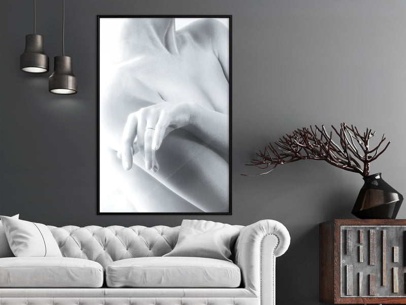 Poster - Natural Sensuality  - zwart