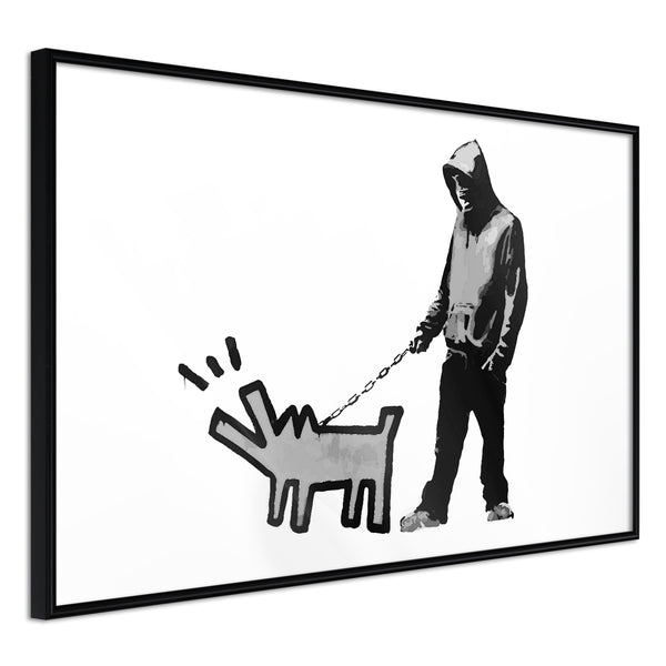 Poster - Banksy: Choose Your Weapon  - zwart