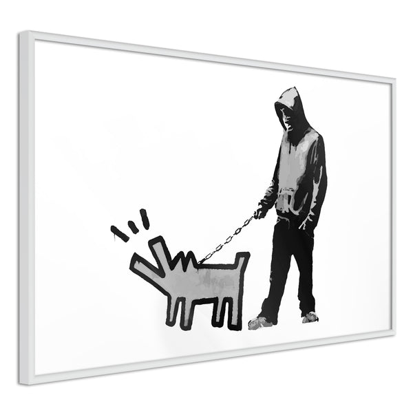 Poster - Banksy: Choose Your Weapon  - wit