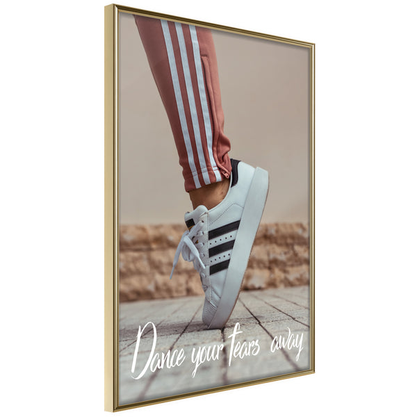 Poster - Dance  - goud