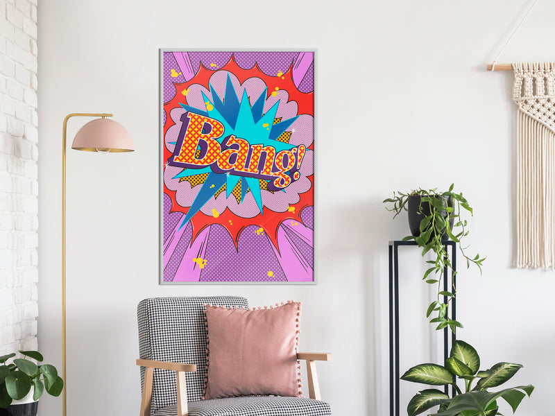 Poster - Bang!  - wit