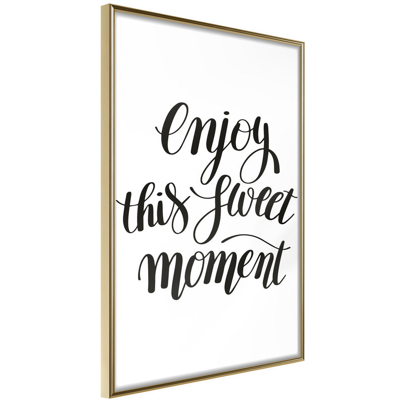 Poster - Moment  - goud