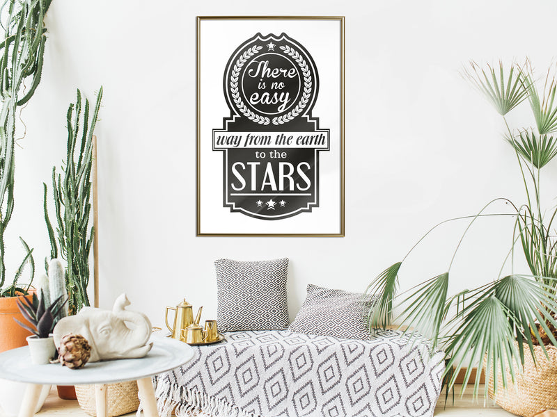 Poster - Way to the Stars   - goud