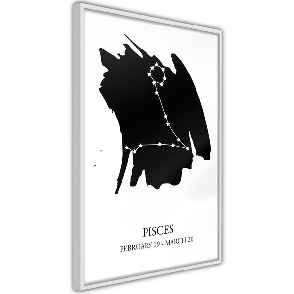 Poster - Zodiac: Pisces I  - wit