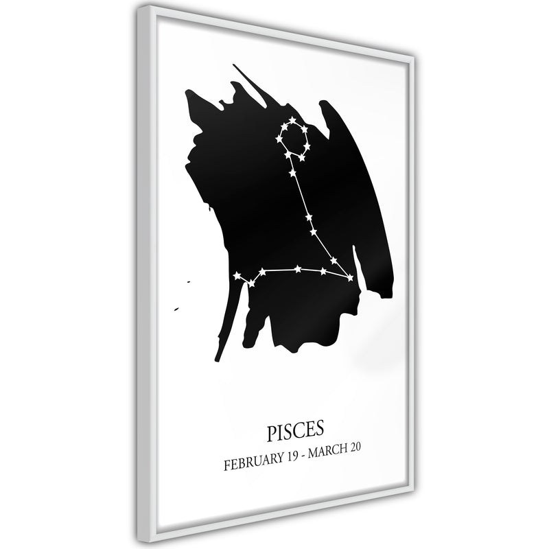 Poster - Zodiac: Pisces I  - wit