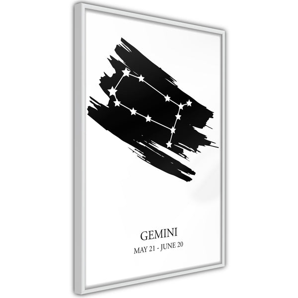 Poster - Zodiac: Gemini I  - wit