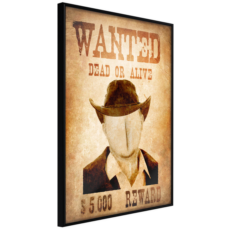 Poster - Long Time Ago in the Wild West  - zwart