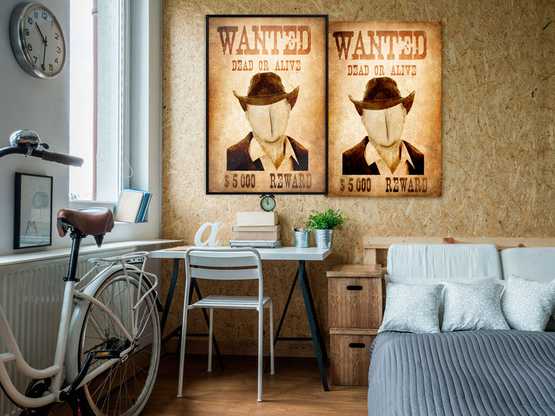 Poster - Long Time Ago in the Wild West  - zwart