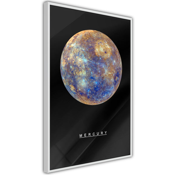 Poster - The Solar System: Mercury  - wit