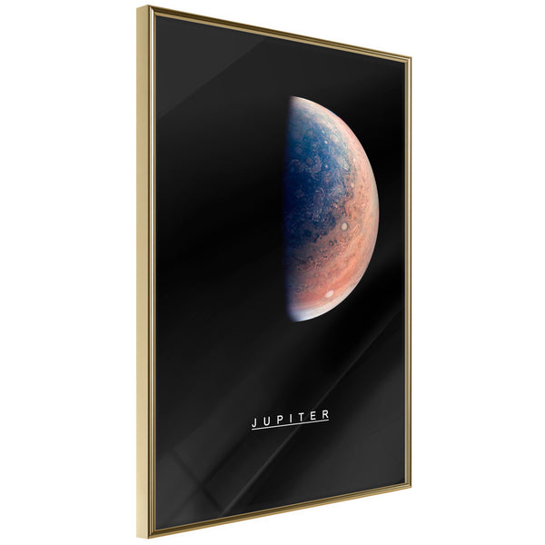 Poster - The Solar System: Jupiter  - goud