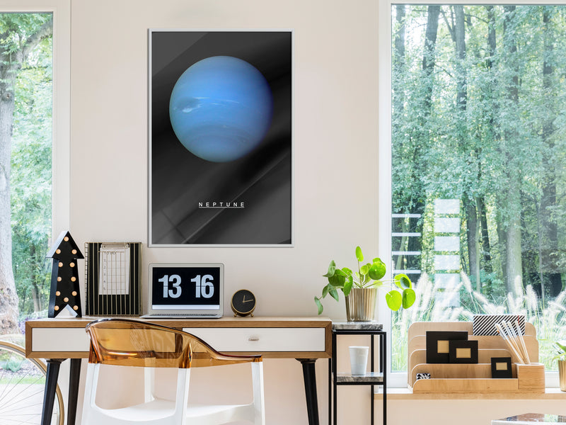 Poster - The Solar System: Neptun  - wit